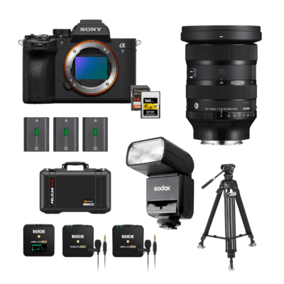Combo Foto y Video - Sony A7V + 24-70mm f2.8 Sigma
